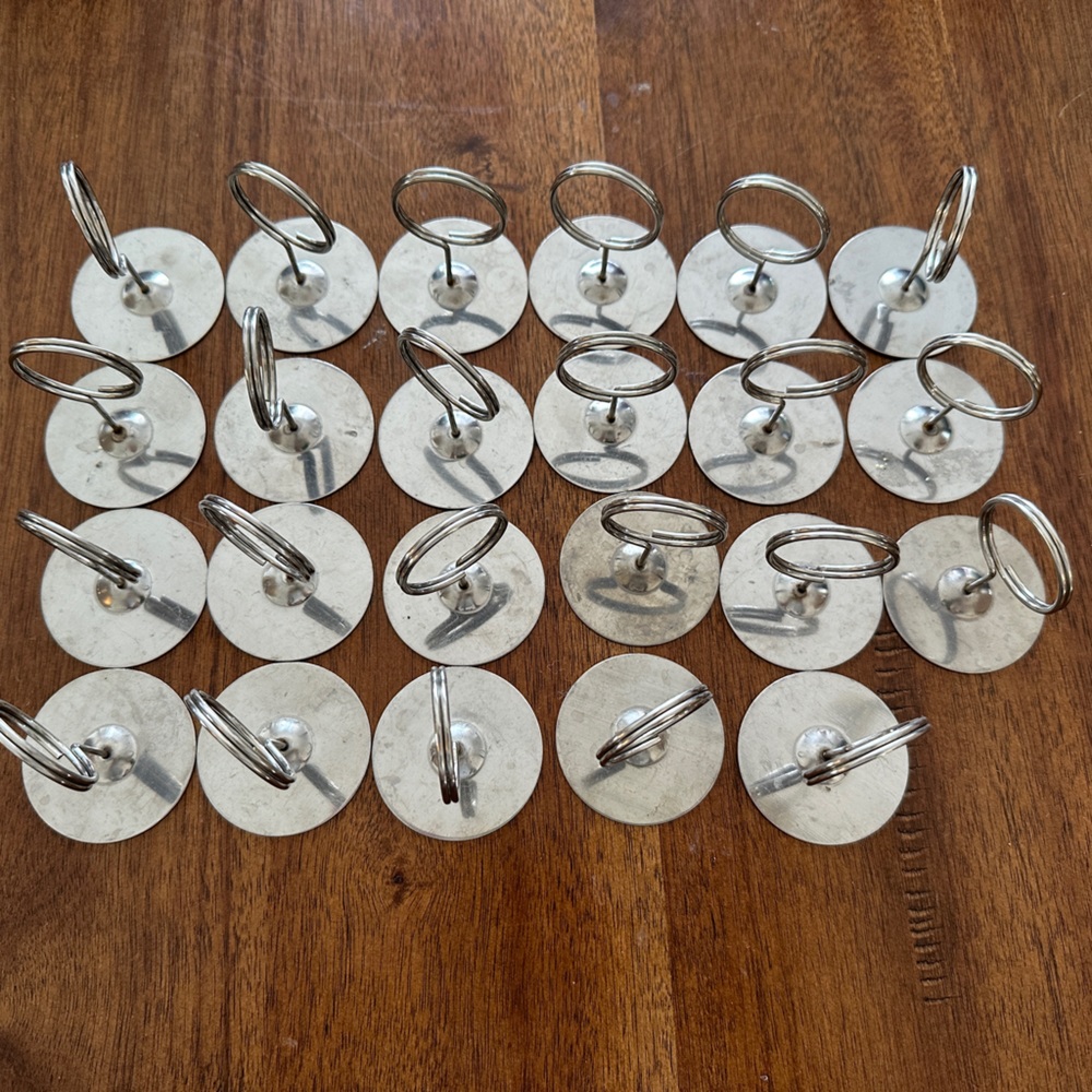 Table Number/Card Holders
